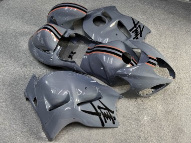 Purchase 1996-2007 Glossy Nardo Grey Black Red Suzuki GSXR 1300 Hayabusa Motorcycle Fairings UK