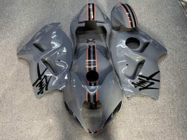 Purchase 1996-2007 Glossy Nardo Grey Black Red Suzuki GSXR 1300 Hayabusa Motorcycle Fairings UK