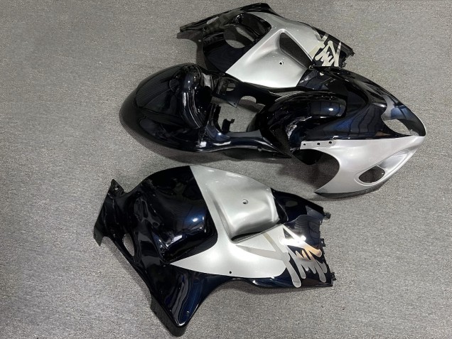 Purchase 1996-2007 Glossy Midnight Blue Silver Suzuki GSXR 1300 Hayabusa Motorcycle Fairings UK