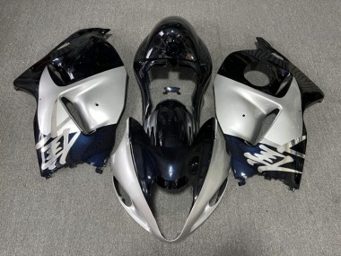 Purchase 1996-2007 Glossy Midnight Blue Silver Suzuki GSXR 1300 Hayabusa Motorcycle Fairings UK