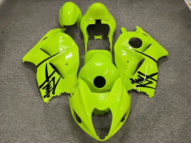 Purchase 1996-2007 Glossy Lime Green Suzuki GSXR 1300 Hayabusa Motorcycle Fairings UK