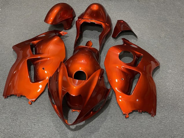 Purchase 1996-2007 Glossy Orange Suzuki GSXR 1300 Hayabusa Motorcycle Fairings UK