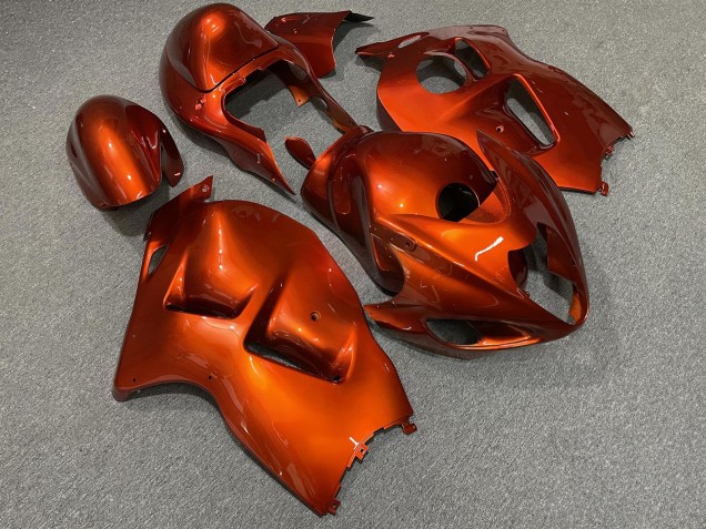 Purchase 1996-2007 Glossy Orange Suzuki GSXR 1300 Hayabusa Motorcycle Fairings UK