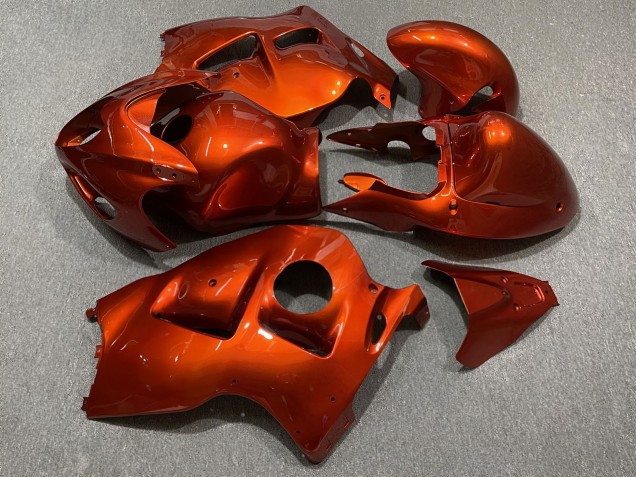 Purchase 1996-2007 Glossy Orange Suzuki GSXR 1300 Hayabusa Motorcycle Fairings UK
