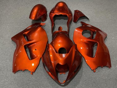 Purchase 1996-2007 Glossy Orange Suzuki GSXR 1300 Hayabusa Motorcycle Fairings UK