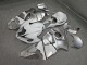 Purchase 1996-2007 Glossy Silver White Suzuki GSXR 1300 Hayabusa Motorcycle Fairings UK