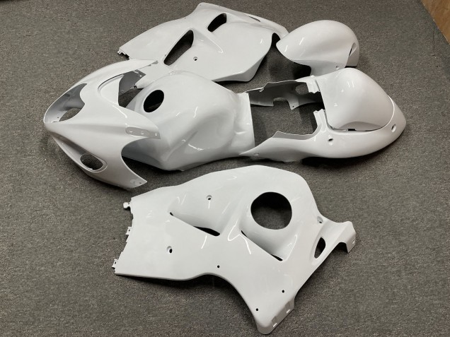Purchase 1996-2007 Glossy White Suzuki GSXR 1300 Hayabusa Motorcycle Fairings UK