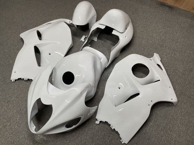 Purchase 1996-2007 Glossy White Suzuki GSXR 1300 Hayabusa Motorcycle Fairings UK