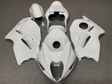 Purchase 1996-2007 Glossy White Suzuki GSXR 1300 Hayabusa Motorcycle Fairings UK
