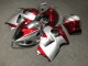 Purchase 1996-2007 Glossy Silver Red Suzuki GSXR 1300 Hayabusa Motorcycle Fairings UK