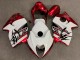 Purchase 1996-2007 Glossy White Candy Red Suzuki GSXR 1300 Hayabusa Motorcycle Fairings UK