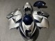 Purchase 1996-2007 Silver Blue Suzuki GSXR 1300 Hayabusa Motorcycle Fairings UK