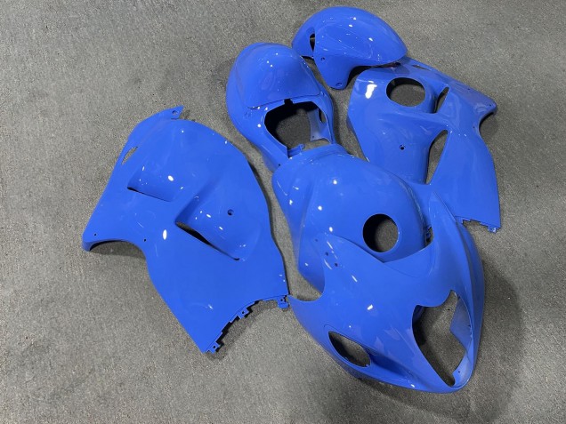 Purchase 1996-2007 Glossy Light Blue Suzuki GSXR 1300 Hayabusa Motorcycle Fairings UK