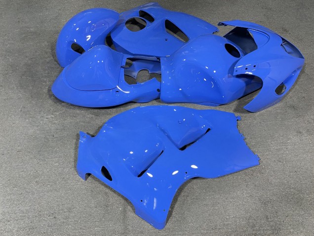 Purchase 1996-2007 Glossy Light Blue Suzuki GSXR 1300 Hayabusa Motorcycle Fairings UK