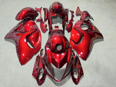 Purchase 2008-2020 Dark Cherry Red Suzuki GSXR 1300 Hayabusa Motorcycle Fairings UK