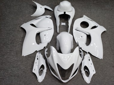 Purchase 2008-2020 Glossy White Suzuki GSXR 1300 Hayabusa Motorcycle Fairings UK