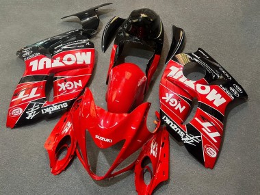 Purchase 2008-2020 Glossy Red Black Motul Suzuki GSXR 1300 Hayabusa Motorcycle Fairings UK