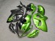 Purchase 2008-2020 Glossy Green & Black Split Suzuki GSXR 1300 Hayabusa Motorcycle Fairings UK