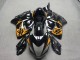Purchase 2008-2020 Glossy Black & Orange Suzuki GSXR 1300 Hayabusa Motorcycle Fairings UK
