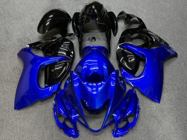 Purchase 2008-2020 Glossy Blue Black Suzuki GSXR 1300 Hayabusa Motorcycle Fairings UK