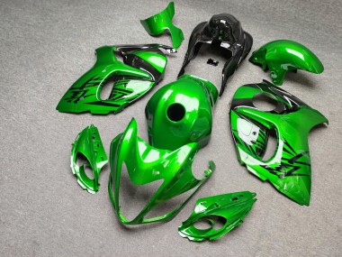 Purchase 2008-2020 Glossy Electric Green Black Suzuki GSXR 1300 Hayabusa Motorcycle Fairings UK