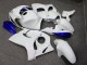 Purchase 2008-2020 Glossy White Blue Suzuki GSXR 1300 Hayabusa Motorcycle Fairings UK