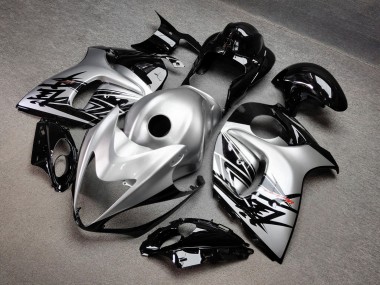 Purchase 2008-2020 Glossy Silver Black Suzuki GSXR 1300 Hayabusa Motorcycle Fairings UK