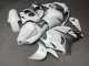Purchase 2008-2020 White & Silver Suzuki GSXR 1300 Hayabusa Motorcycle Fairings UK