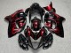 Purchase 2008-2020 Glossy Black Red Flame Suzuki GSXR 1300 Hayabusa Motorcycle Fairings UK