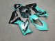 Purchase 2019-2020 Matte Black & Glossy Teal Shattered Honda CBR650R Motorcycle Fairings UK