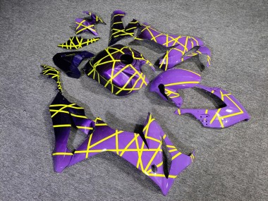 Purchase 2019-2020 Glossy Purple Lilac Fade Neon Yellow Honda CBR650R Motorcycle Fairings UK