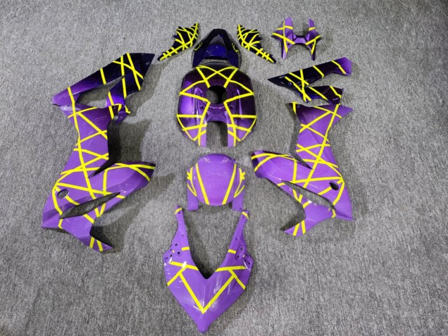 Purchase 2019-2020 Glossy Purple Lilac Fade Neon Yellow Honda CBR650R Motorcycle Fairings UK