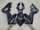 Purchase 2019-2020 Glossy Black Blue Lightnings Honda CBR650R Motorcycle Fairings UK