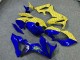 Purchase 2021-2023 Glossy Blue & Yellow Honeycomb Pattern Split Honda CBR650R Motorcycle Fairings UK