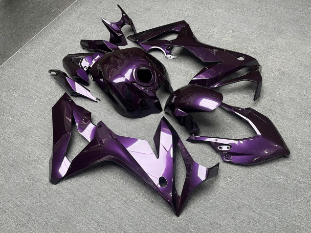 Purchase 2021-2023 Glossy Dark Purple Honda CBR650R Motorcycle Fairings UK