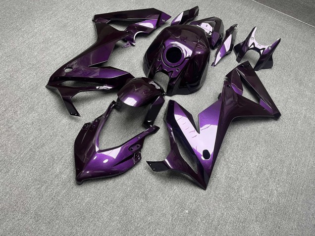 Purchase 2021-2023 Glossy Dark Purple Honda CBR650R Motorcycle Fairings UK