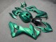 Purchase 2021-2023 Glossy Metallic Emerald with Carbon Fiber Style Honda CBR650R Motorcycle Fairings UK