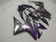 Purchase 2016-2018 Glossy Dark Grey & Black with Purple Honda CBR500R Motorcycle Fairings UK