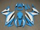 Purchase 2016-2018 Glossy Light Blue White Honda CBR500R Motorcycle Fairings UK