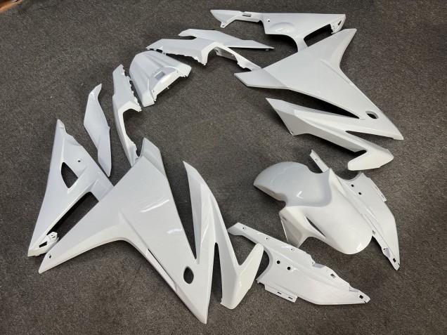 Purchase 2016-2018 Glossy White Honda CBR500R Motorcycle Fairings UK
