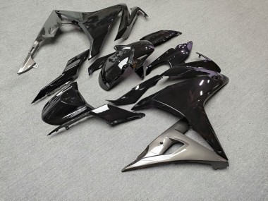 Purchase 2016-2018 Glossy Black & Grey Honda CBR500R Motorcycle Fairings UK