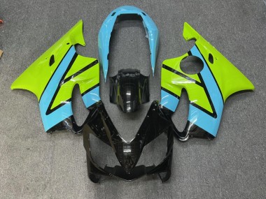 Purchase 2004-2007 Sky Blue Neon Green Honda CBR600 F4i Motorcycle Fairings UK