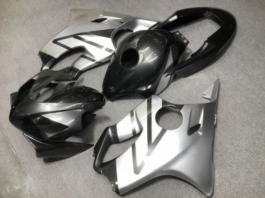 Purchase 2004-2007 Black Silver Honda CBR600 F4i Motorcycle Fairings UK