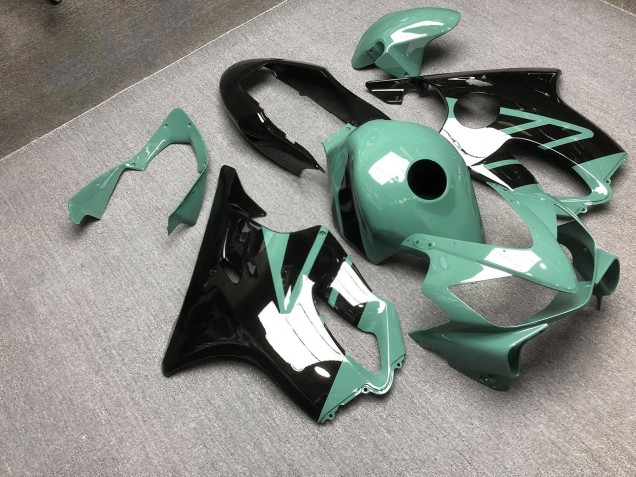 Purchase 2004-2007 Glossy Green Black Honda CBR600 F4i Motorcycle Fairings UK