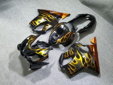 Purchase 2004-2007 Orange Flame Honda CBR600 F4i Motorcycle Fairings UK