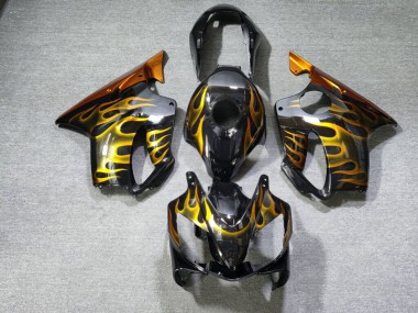 Purchase 2004-2007 Orange Flame Honda CBR600 F4i Motorcycle Fairings UK