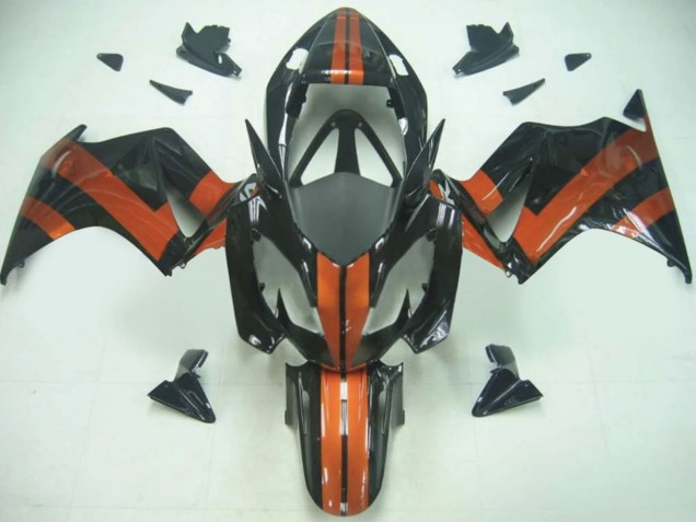 Purchase 2002-2013 Burnt Orange Black Honda VFR 800 Motorcycle Fairings UK