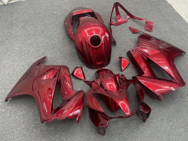 Purchase 2002-2013 Deep Red Plain Honda VFR 800 Motorcycle Fairings UK