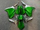 Purchase 2010-2016 Glossy Deep Green Silver Honda VFR 1200 Motorcycle Fairings UK