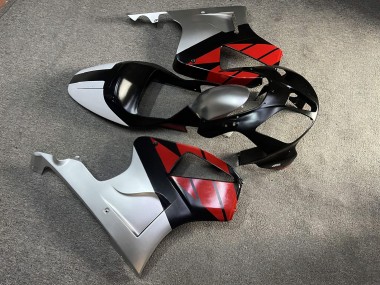 Purchase 2000-2006 Matte Silver Black Red Honda VTR1000 Motorcycle Fairings UK